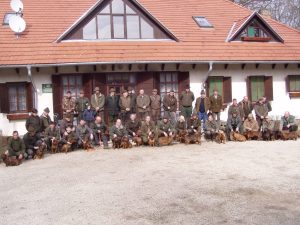 Teilnehmer der Klubveranstaltung in Bakonyszentlászló