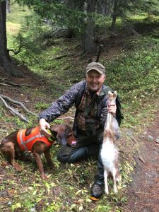 Hundeführer und Besitzer: Martin Meyer aus der Schweiz mit Rüde Cäsar vom Seidlhof