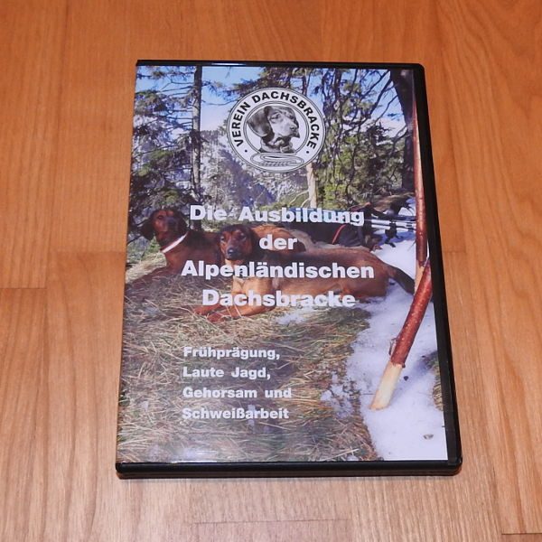 DVD "Die Ausbildung der Alpenländischen Dachsbracke"