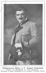 Rittmeister August Baumann - Klub Dachsbracke