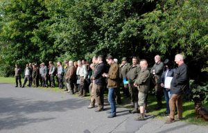 Teilnehmer bei der 500. Gebrauchsprüfung - Verein Dachsbracke e.V.