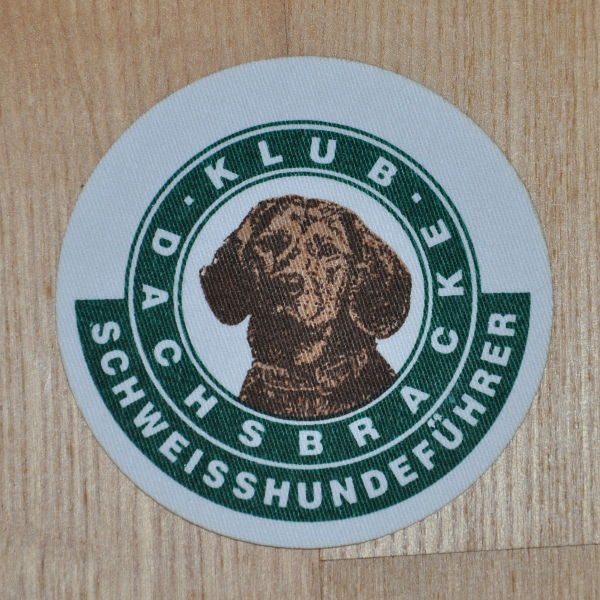 Aufnäher Klub Dachsbracke - Schweisshundeführer