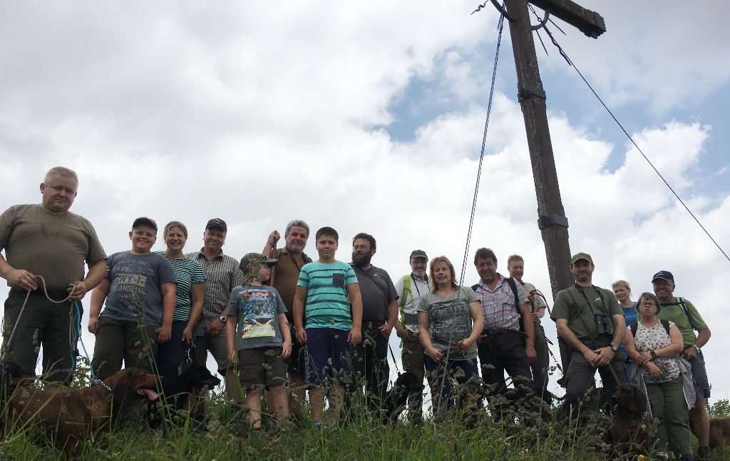 Wandertag der Landesgruppe Vorarlberg 2018 - Klub Dachsbracke