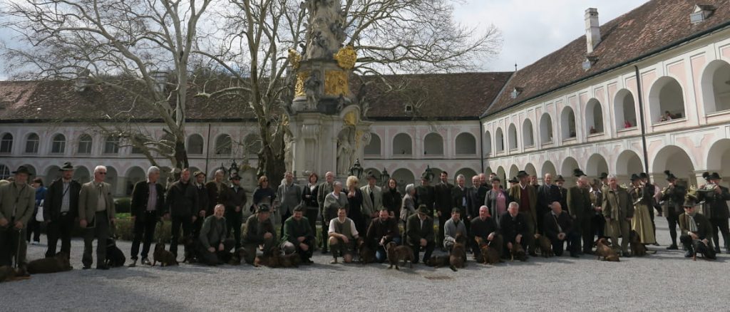 Die Teilnehmer am Landestreffen Wien/Niederösterreich/Burgenland 2019 – (c) Klub Dachsbracke