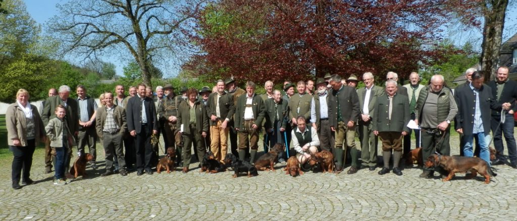 Die Teilnehmer des Kärntner Landestreffen 2019 – (c) Klub Dachsbracke