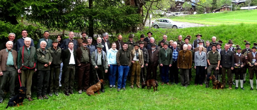 Die Teilnehmer des Tiroler Landestreffen 2019 – (c) Klub Dachsbracke