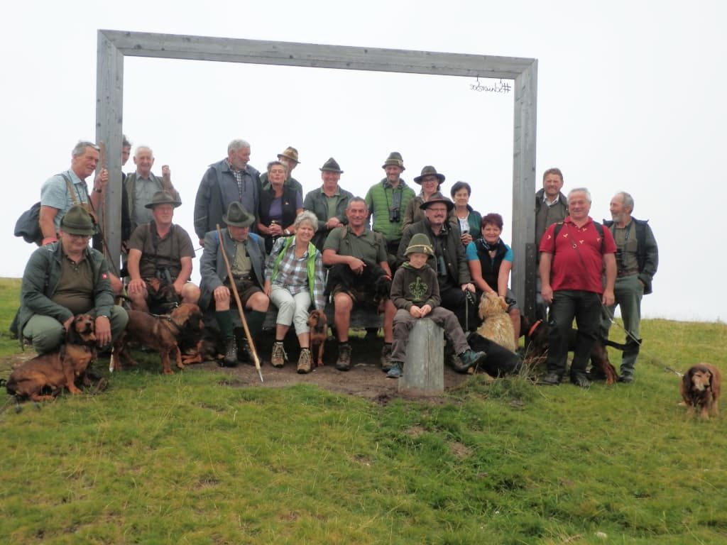 Am Schwarzsee - Wandertag der Landesgruppe Kärnten 2019 – Klub Dachsbracke