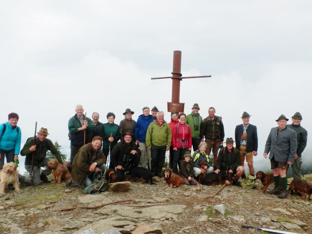 Am Palnock - Wandertag der Landesgruppe Kärnten 2019 – Klub Dachsbracke