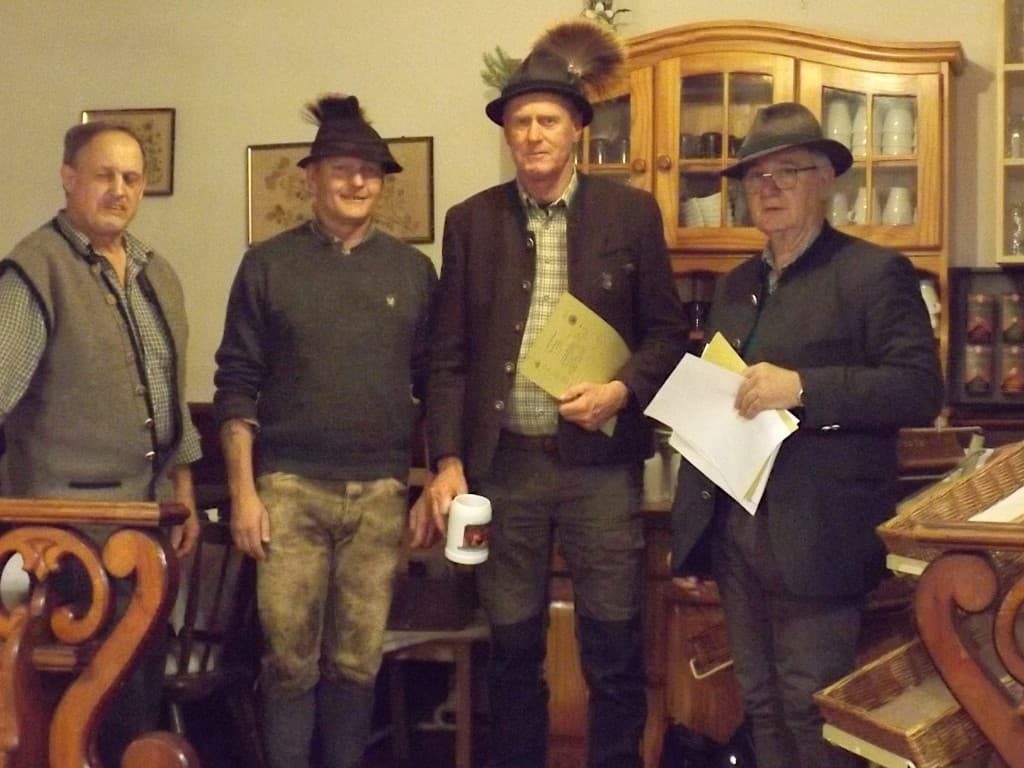 LL H. Fercher, OM H. Heil, HF J. Buchner, PL K. Schlechtleitner - 548. Gebrauchsprüfung – Klub Dachsbracke 2019