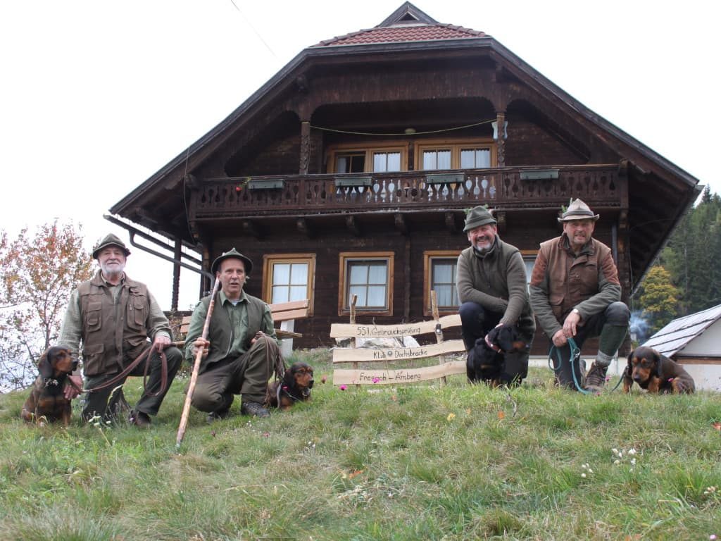 Die Hundeführer der 551. Gebrauchsprüfung in Fresach/Kärnten – Klub Dachsbracke 2019