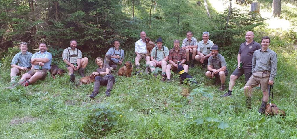 Die Teilnehmer am Übungstag der Landesgruppe Steiermark 2021