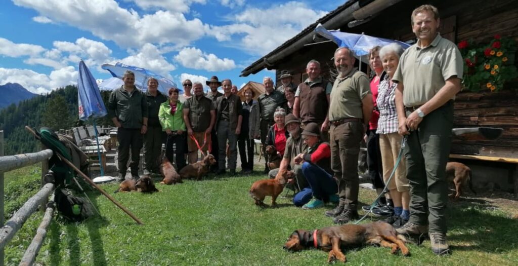 Wandertag der Landesgruppe Kärnten 2022 - Klub Dachsbracke