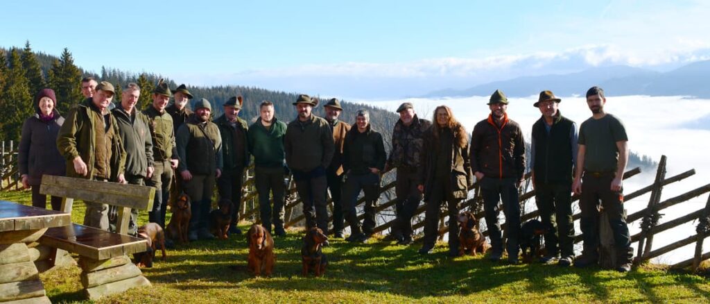 Vorprüfung der lauten Jagd Steiermark 2023 – in Niklasdorf und Proleb – Klub Dachsbracke
