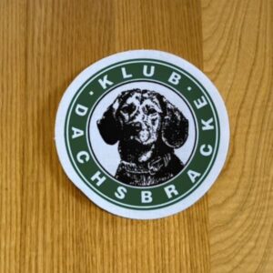 Aufnäher mit Klub Dachsbracke Logo